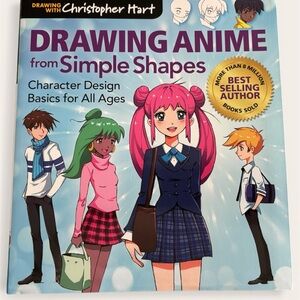 Drawing Anime from Simple Shapes Book